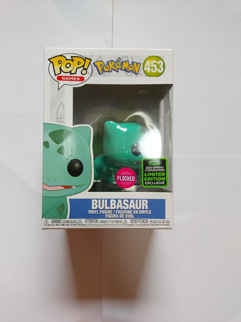 funko bulbasaur flocked