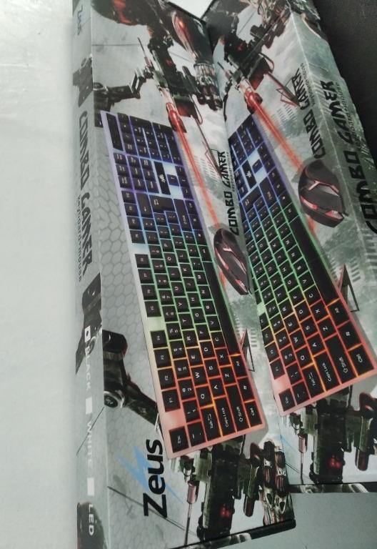 Gaming Keyboard Mouse Mousepad (Category: Mouse & Mousepads) located in Cainta. Submitted by whiteelephantph (Listing ID 1030292180, Image 2). Description: bundle.