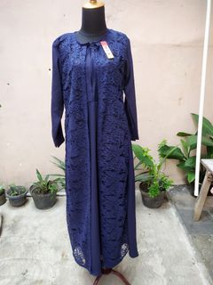 White Dress Fesyen Wanita Muslim Fashion Lainnya Di Carousell
