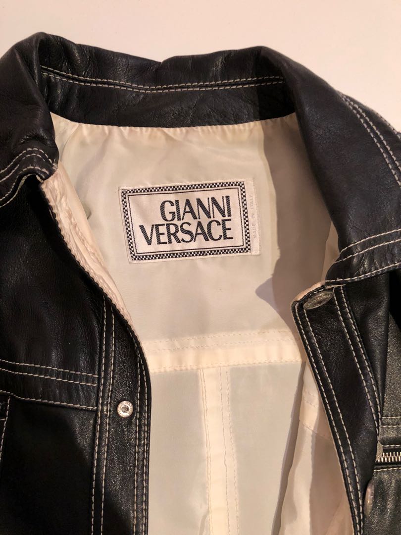 Gianni Versace/vintage nylon coat