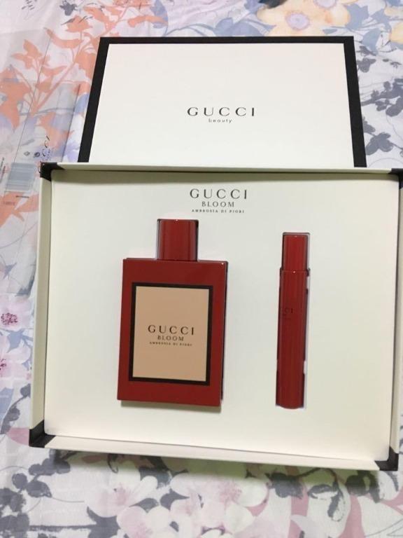 gucci bloom gift set perfume