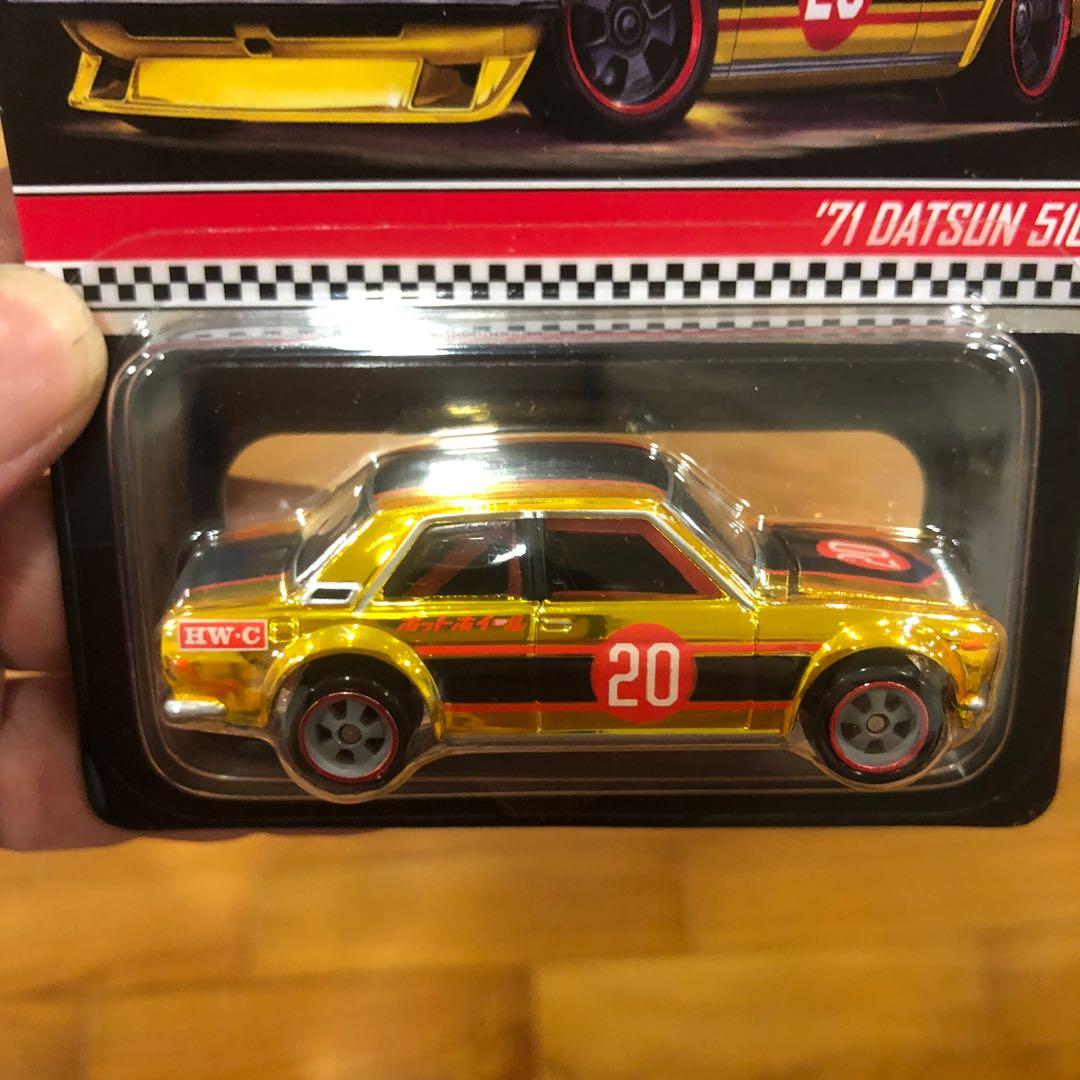 Hot Wheels RLC 2020 &ndash; &rsquo;71 Datsun 510 Oro &ndash; Edizione Limitata 15000 &ndash; Nuovo