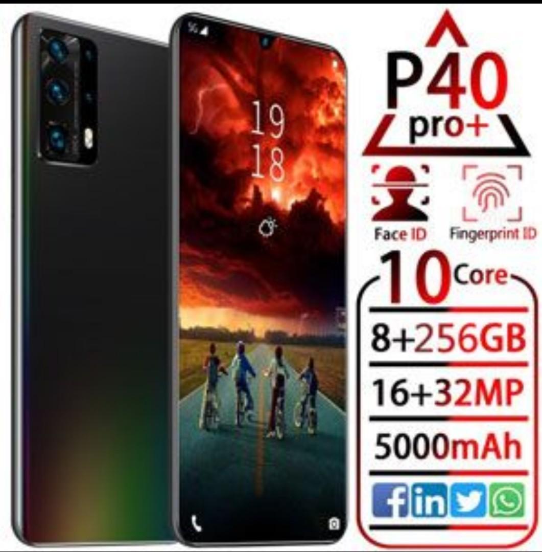 Promosi P40pro 6 5inch Ram 8 256gb Jaringan 4g 5g 10core Telepon Seluler Tablet Ponsel Android Lainnya Di Carousell