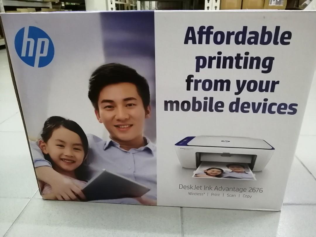 hp wireless printer 2676