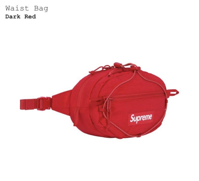 Supreme FW18 waist bag, Men's Fashion, Bags, Sling Bags on Carousell