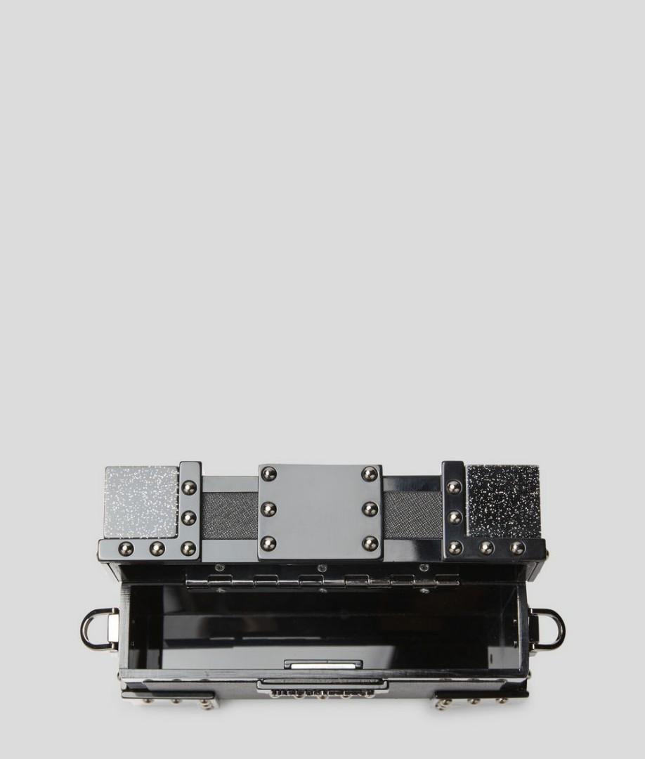 Karl Lagerfeld Plexi Treasure Box Bag
