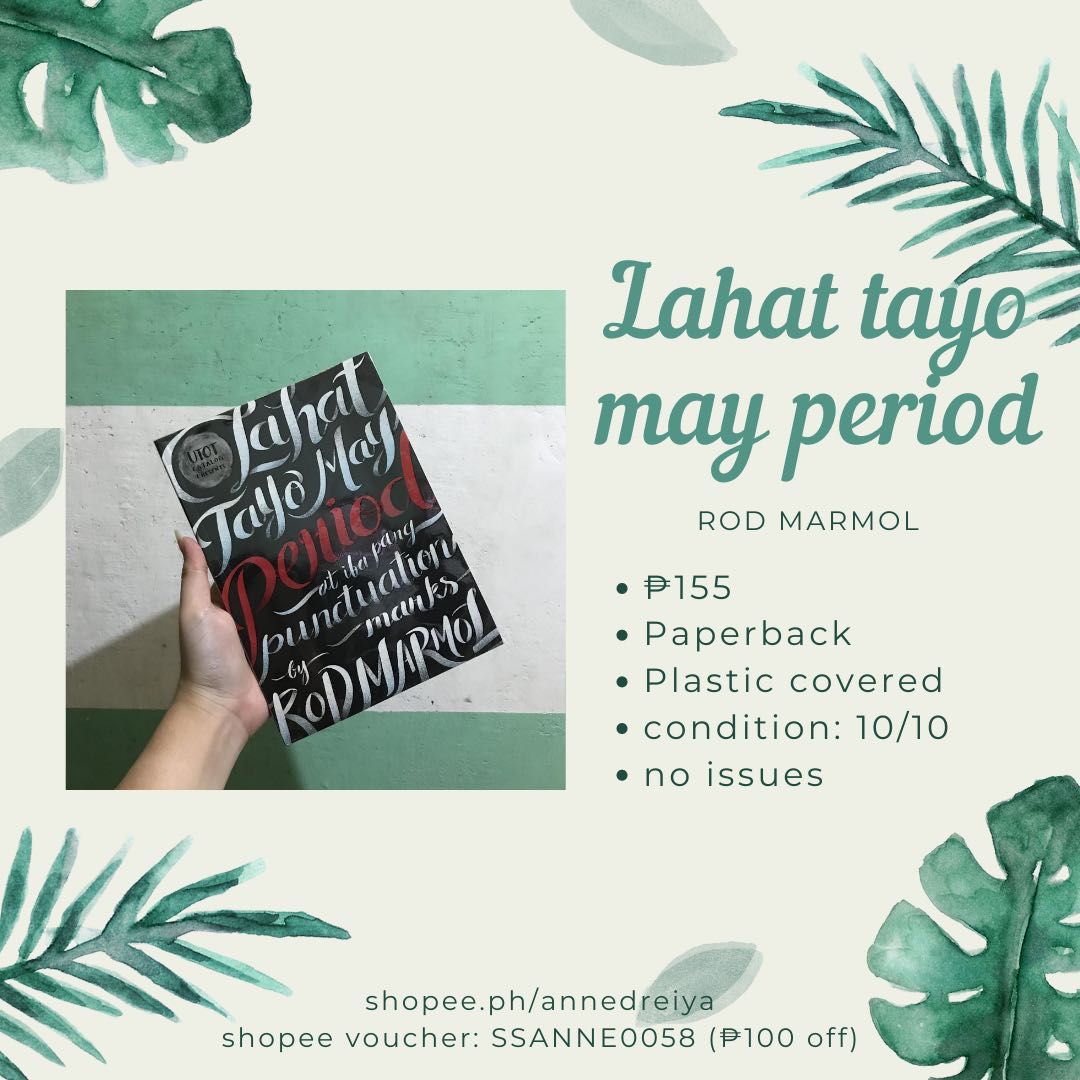 Lahat tayo may period