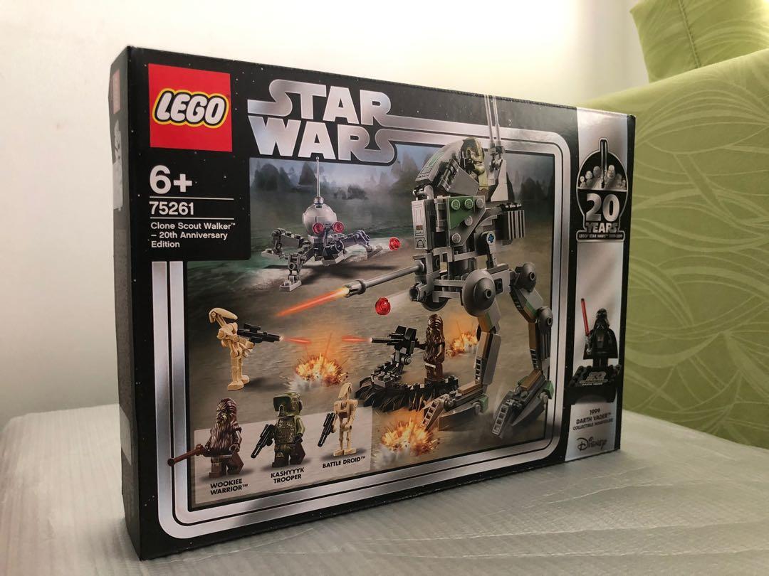 - Factory Sealed!!! LEGO Star Wars 75261 20th Anniversary Clone Scout Walker 