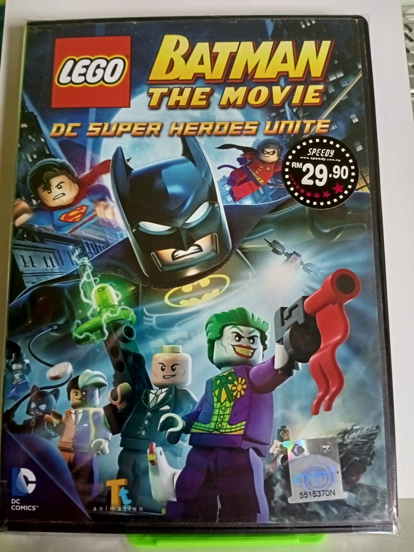 Lego Batman The Movie Dc Super Heroes Unite Dvd Music Media Cd S Dvd S Other Media On Carousell