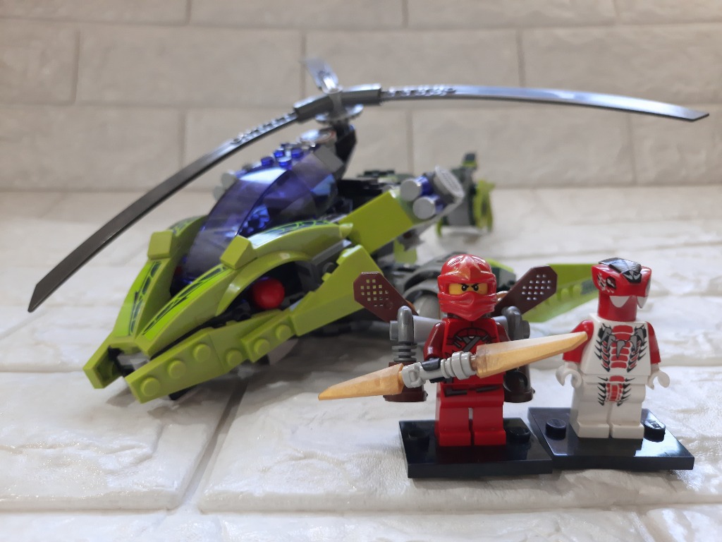 lego ninjago rattlecopter