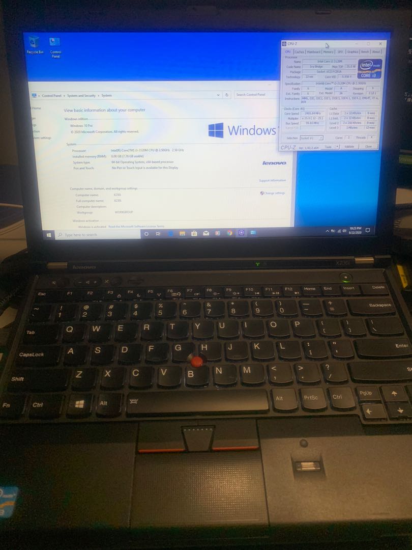 Lenovo Thinkpad X230i X230 Notebook I3 8gb 文書機背光鍵盤 電子產品 電腦 平板電腦 Carousell
