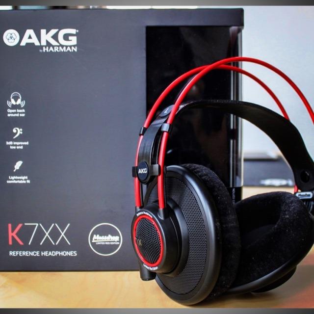 LIMITED Comfortable AKG K7XX RED Edition AUDIOPHILE HEADPHONES Audio Headphones Headsets on Carousell