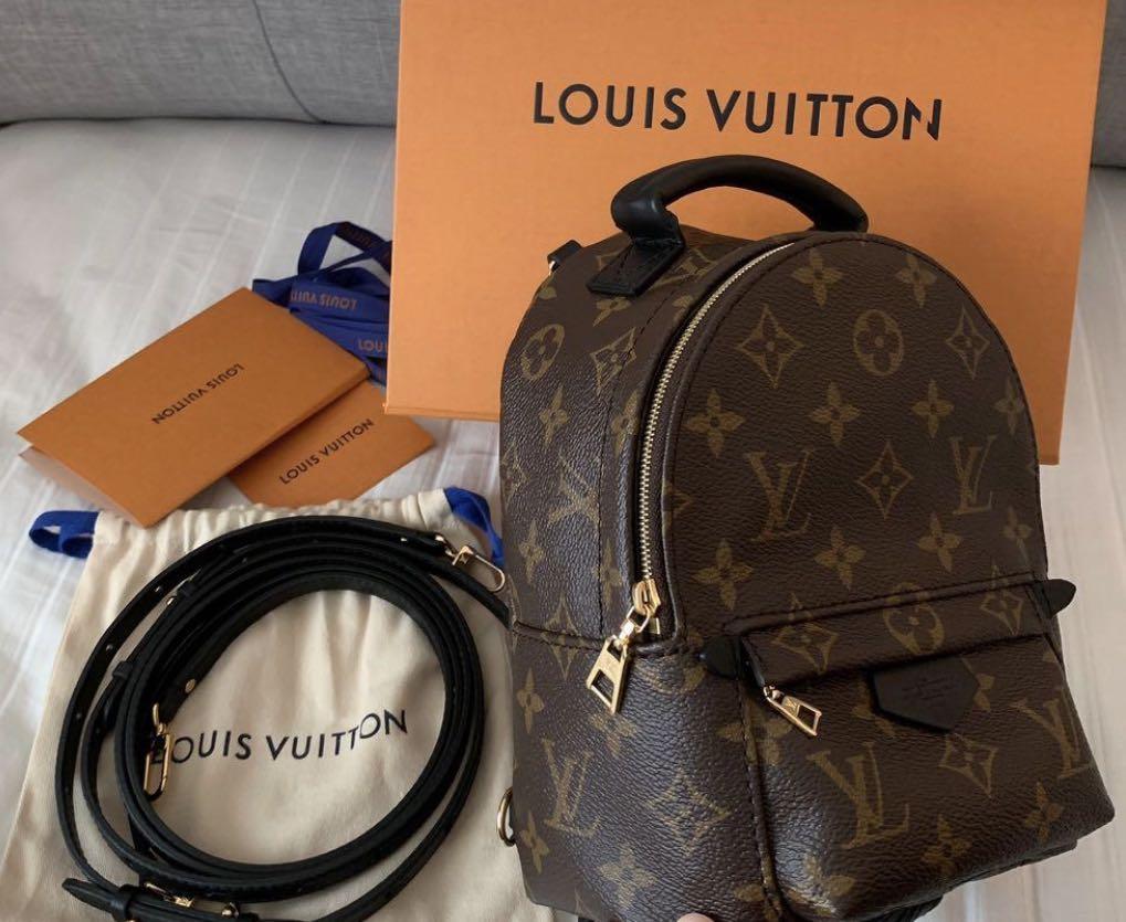 LOUIS VUITTON PALM SPRINGS MINI - New 2020 Version! Is the zipper