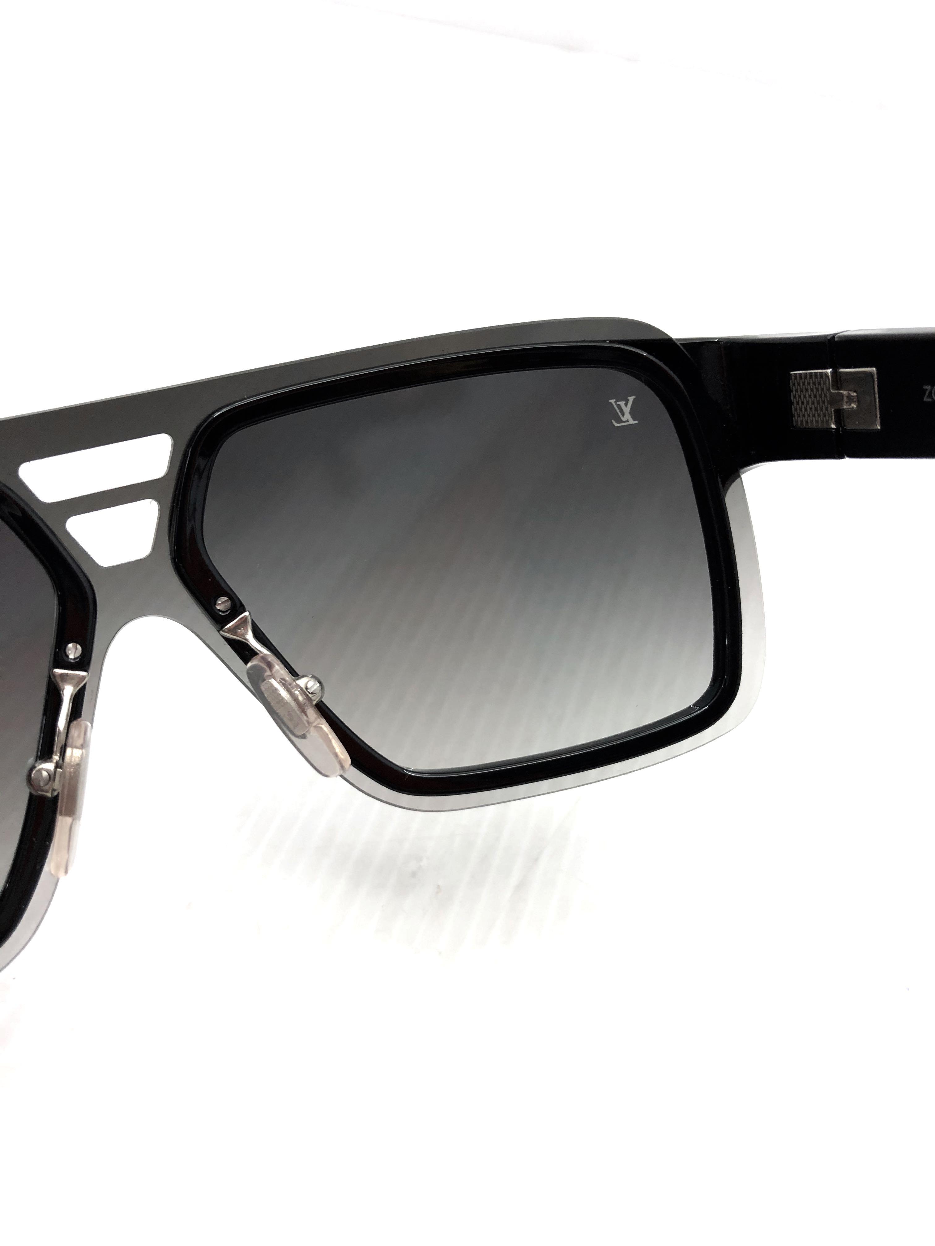 Louis Vuitton Louis Vuitton Enigme Z0361U Sun Glasses / Black and Grey