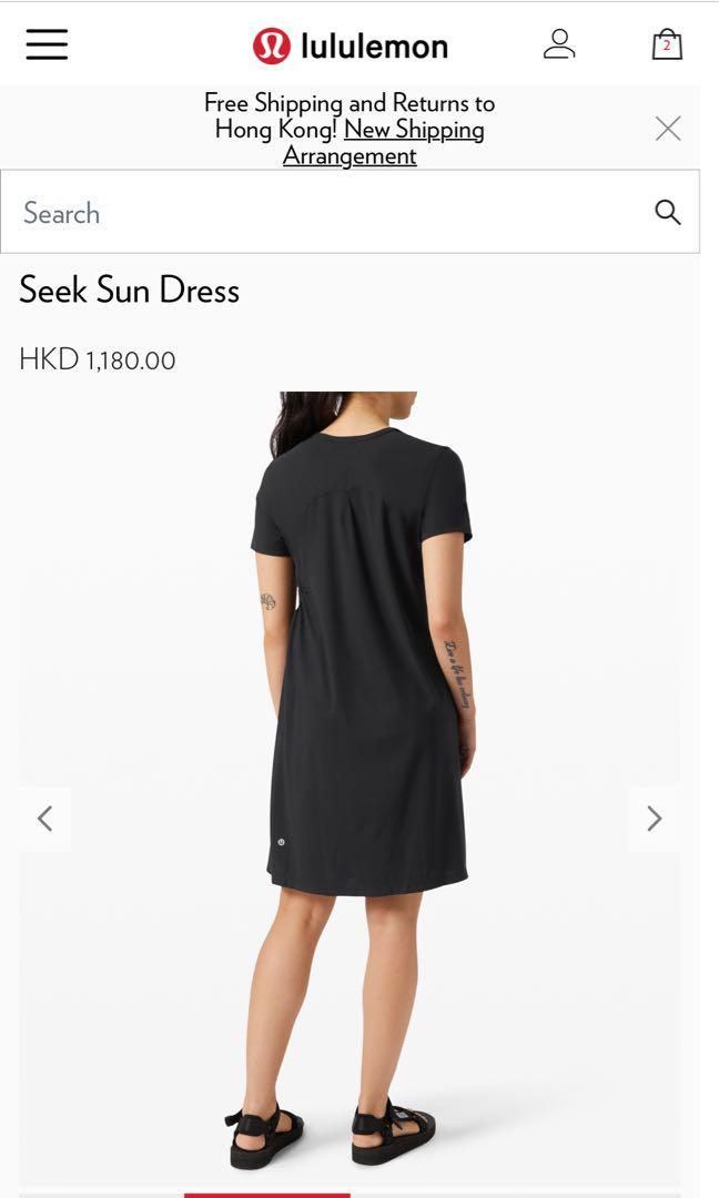 Lululemon seek sun Dress sz online 2