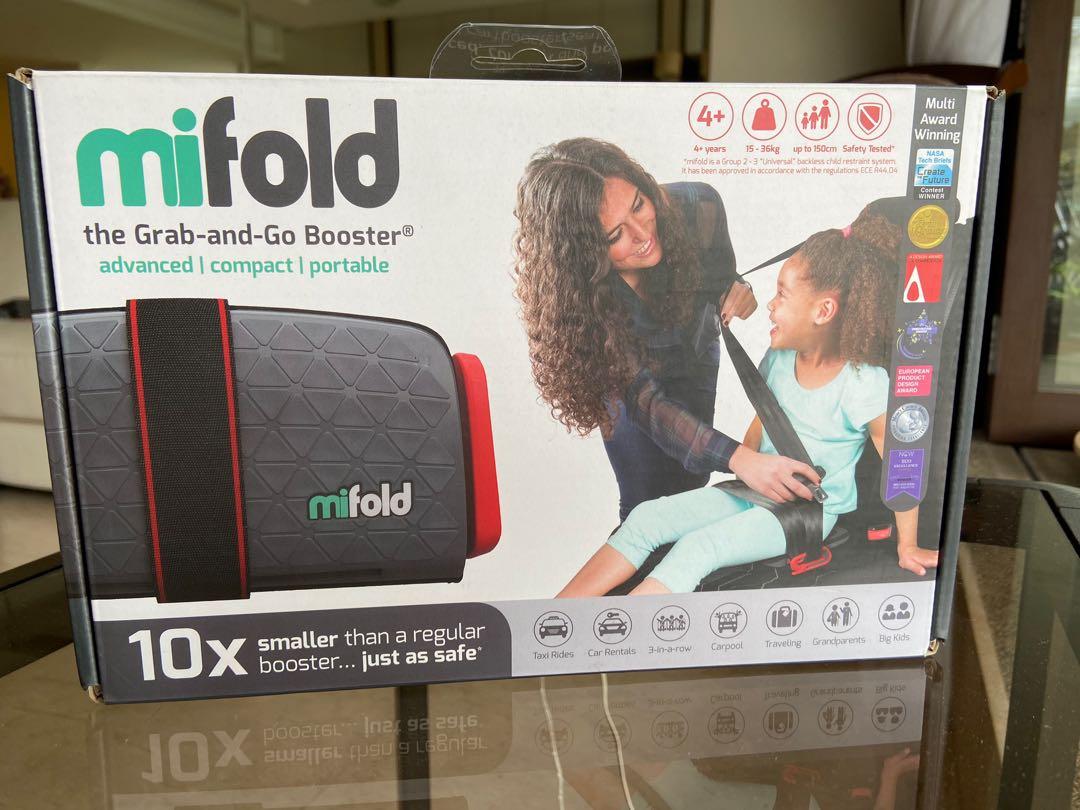 Mifold traveling foldable car seat, Babies & Kids, Going Out, Car Seats