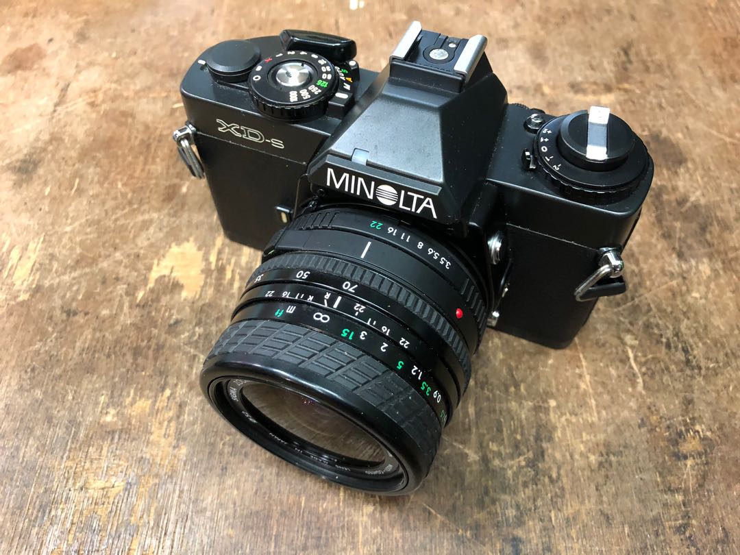 Minolta XD-s連sigma 35-70mm鏡, 攝影器材, 鏡頭及裝備- Carousell