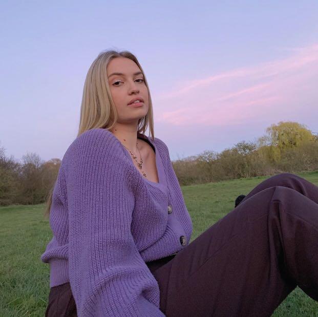 ribbed cardigan monki