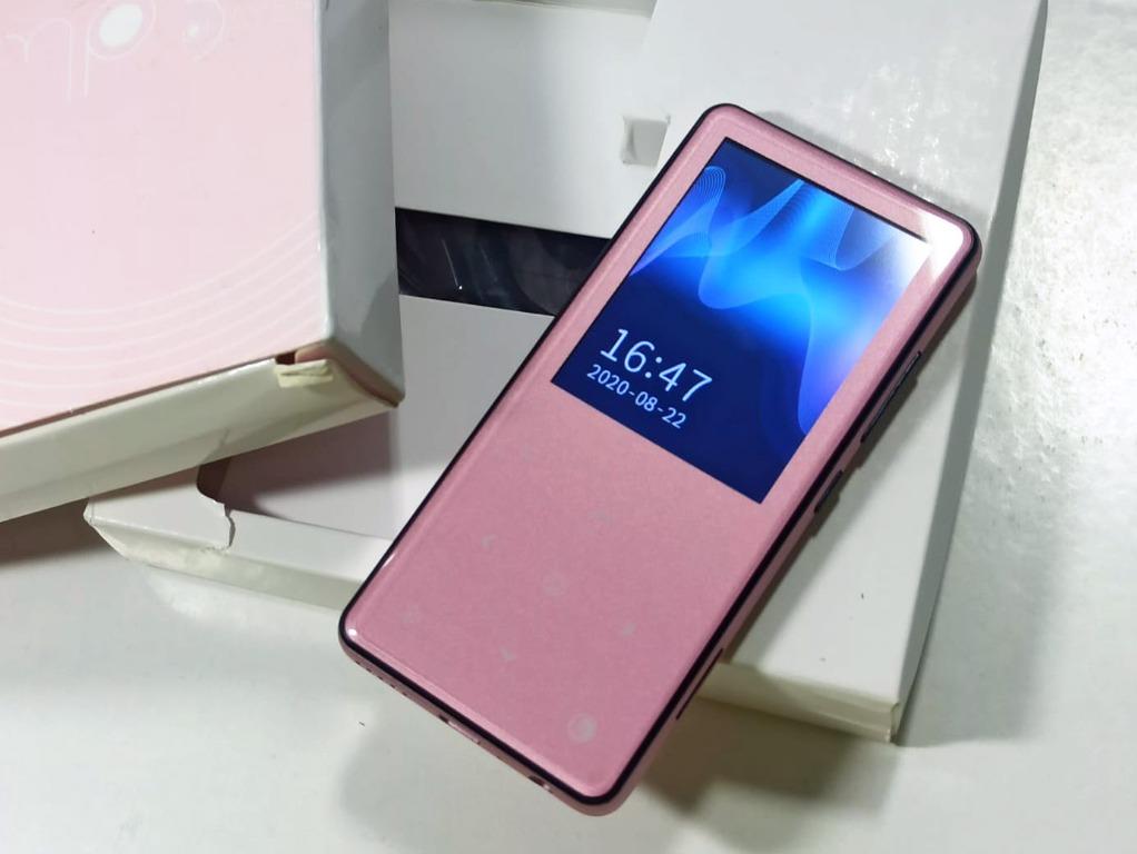 MP3 Player with Bluetooth 4.2, AGPTEK H9 HiFi Music Player with Speaker 2.4 Inch Large Screen