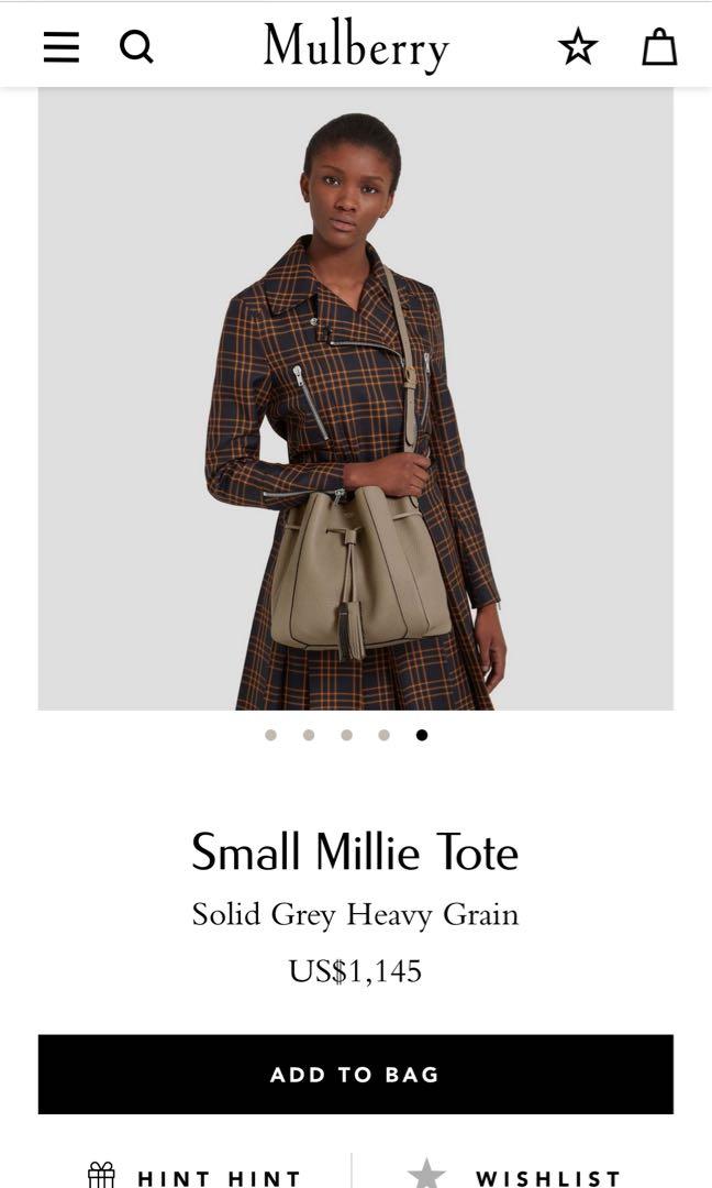 Mulberry small millie tote hotsell review
