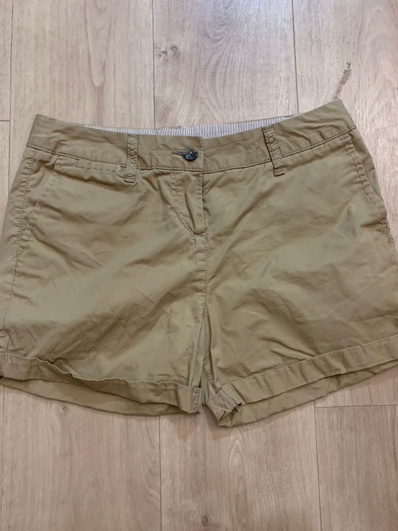 petite khaki shorts