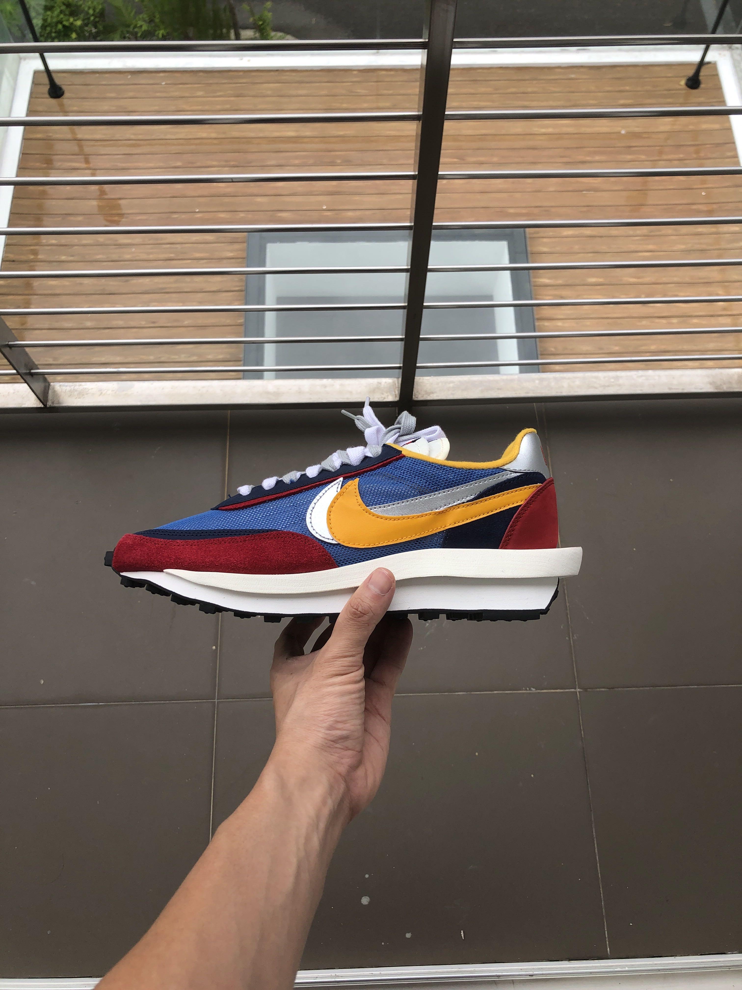 sacai ld waffle blue