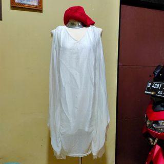 #Agustus2020Off white dress
