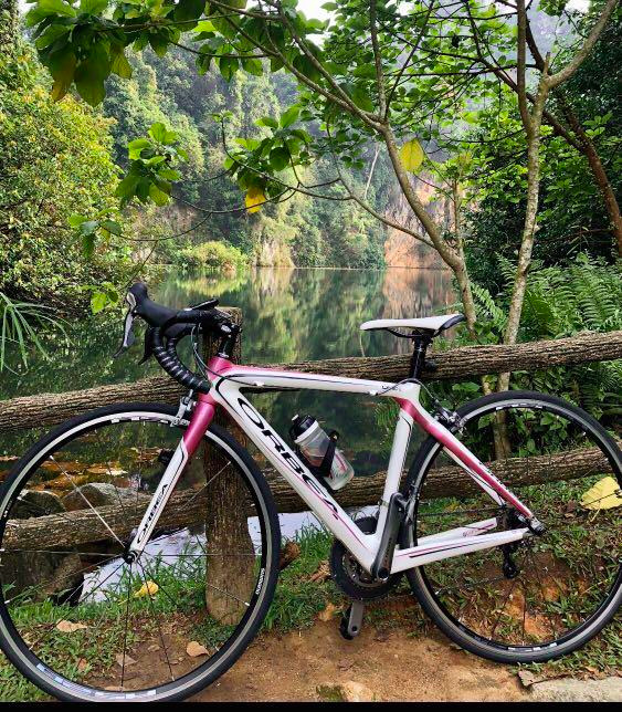 Orbea Onix Carbon Road Bike Womens geometry, Sports Equipment