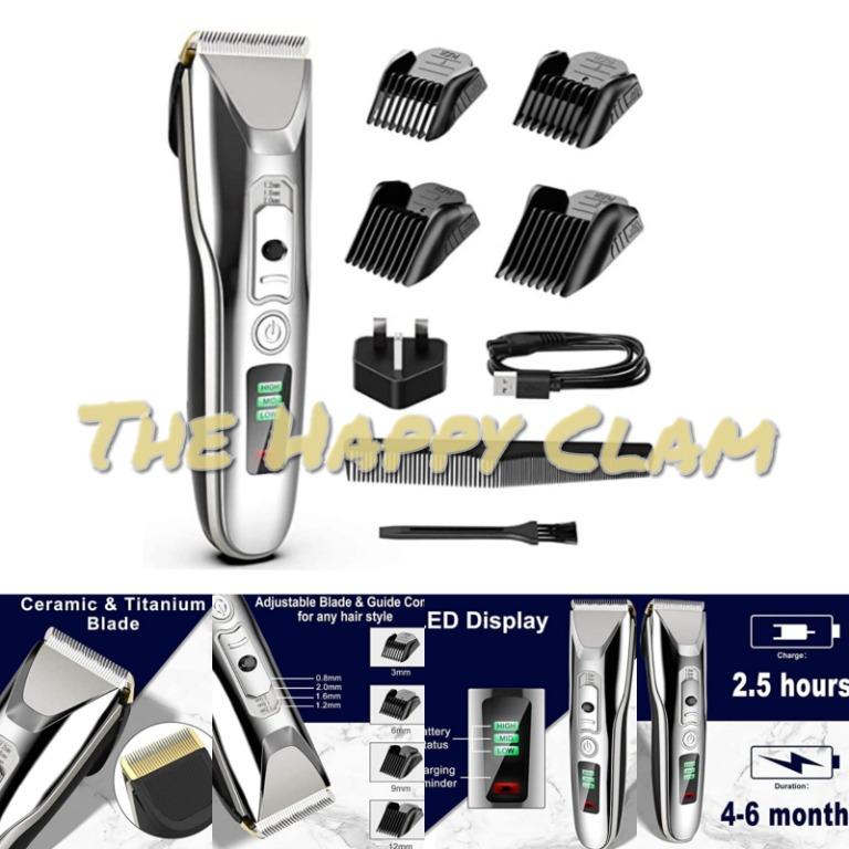 paubea cordless hair clippers for men