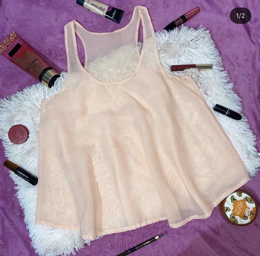 sheer top cover up