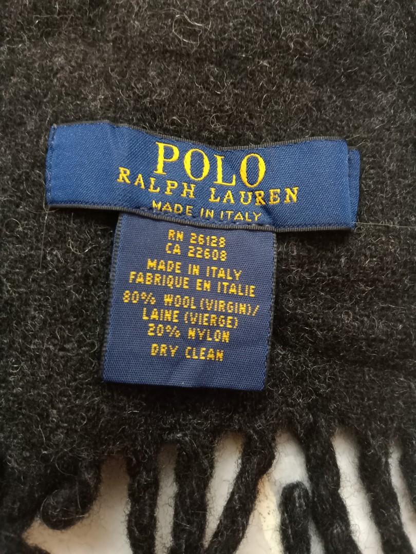 Polo Ralph Lauren Muffler made in Italy, Men's Fashion, Watches