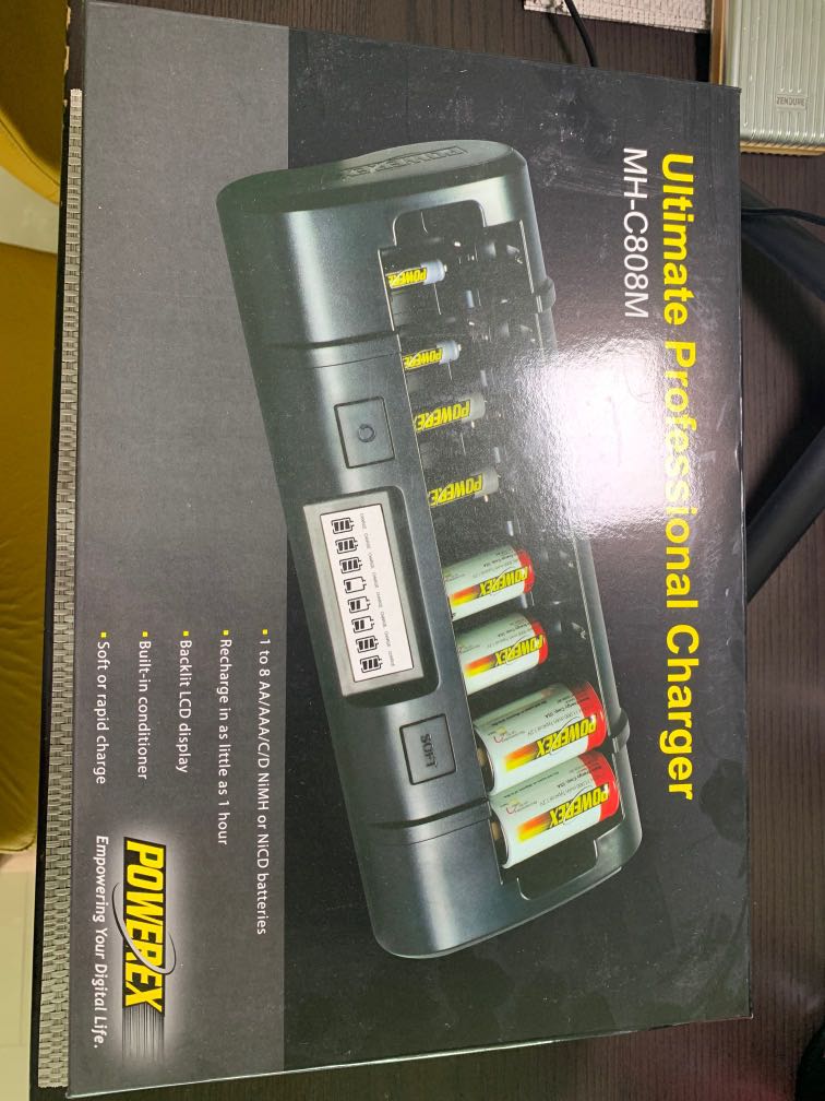Powerex Battery Charger MH C808M, Mobile Phones & Gadgets, Mobile