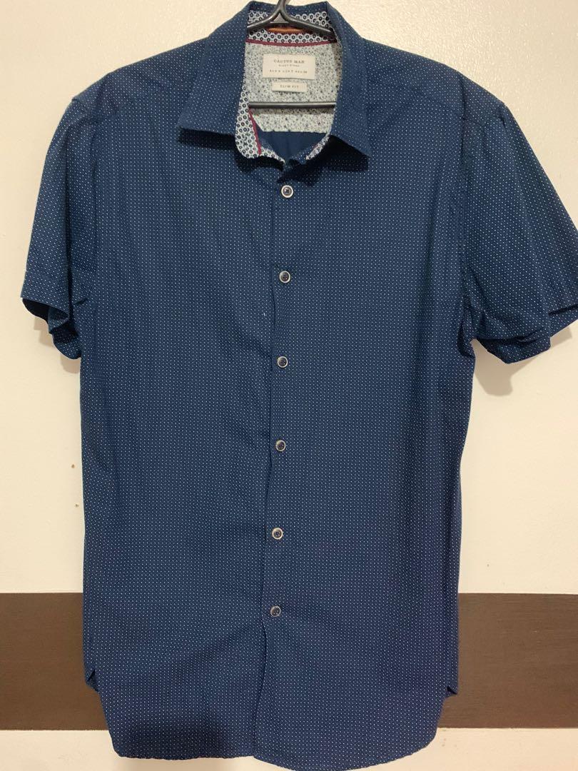 cactus man shirts slim fit