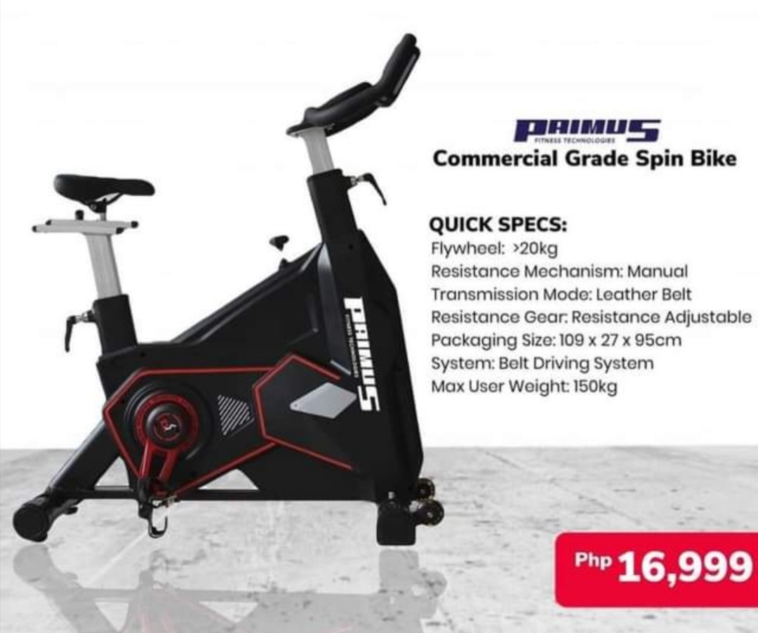 Primus comercial spinning bike