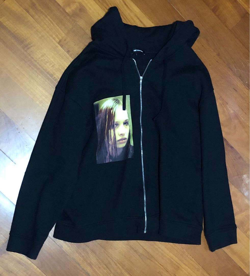 Raf simons christiane f zip hoodie Carousell