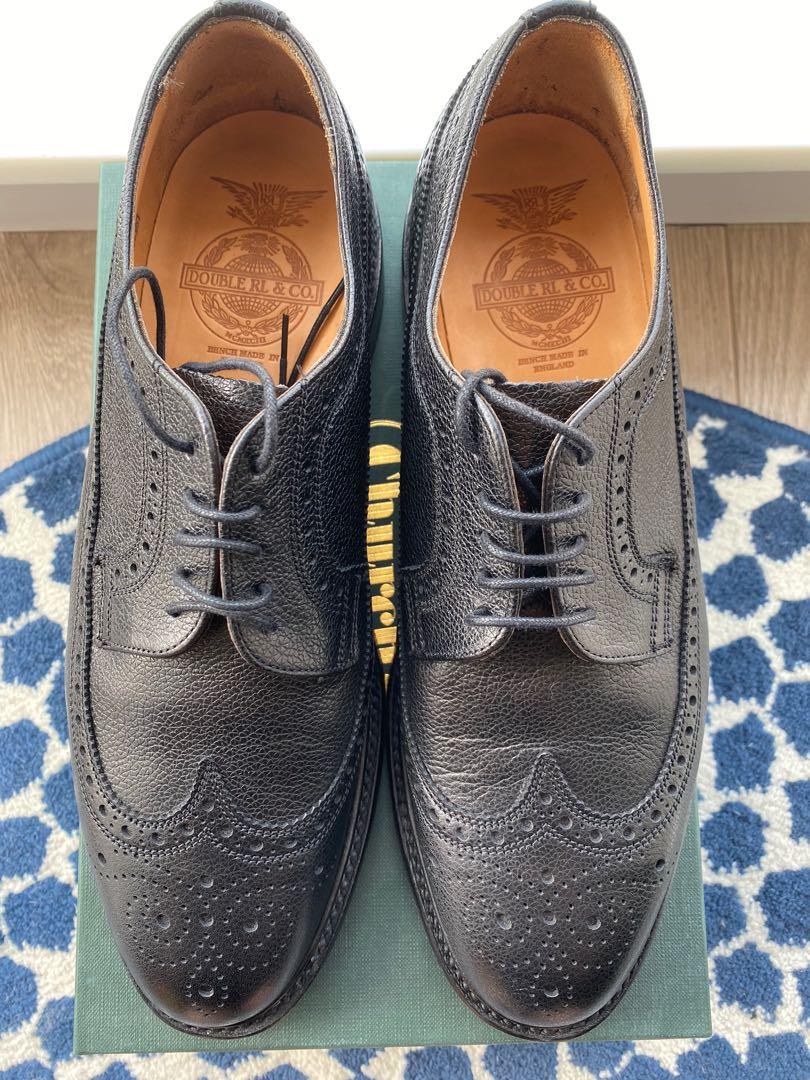 Ralph Lauren Double RL RRL Wingtip Shoes, 男裝, 鞋, 西裝鞋- Carousell