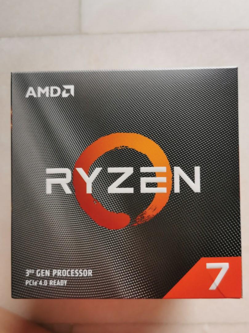 Rgb Lighting Heat Sink Fan Amd Ryzen 7 3700x Electronics Computer Parts Accessories On Carousell