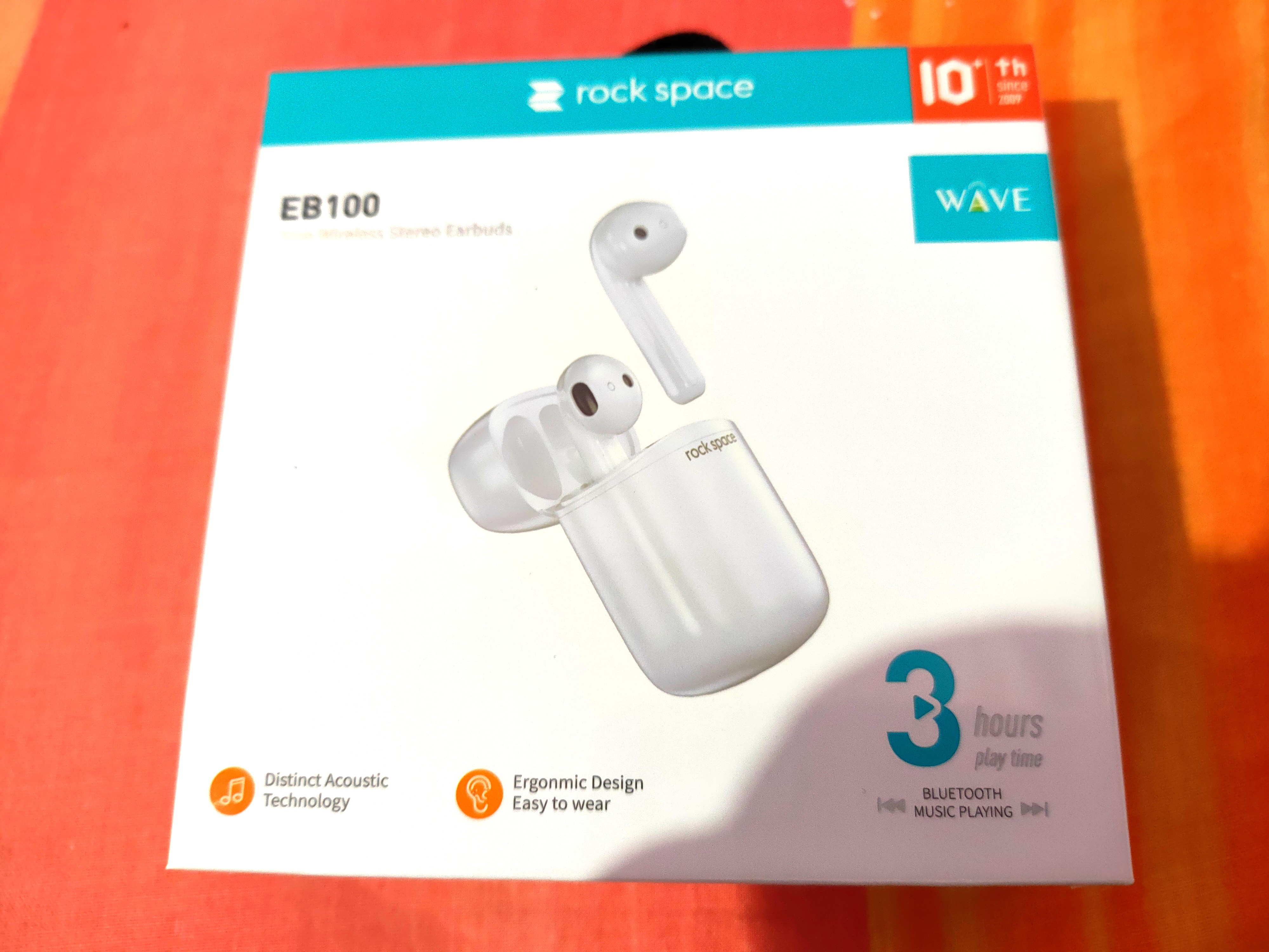 Rock space bluetooth sale earbuds