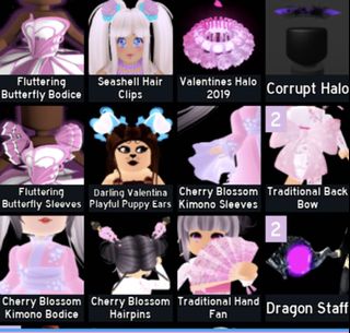 Nr Kitsune Free Royalegg Toys Games Video Gaming In Game Products On Carousell - valentines halo roblox royal high
