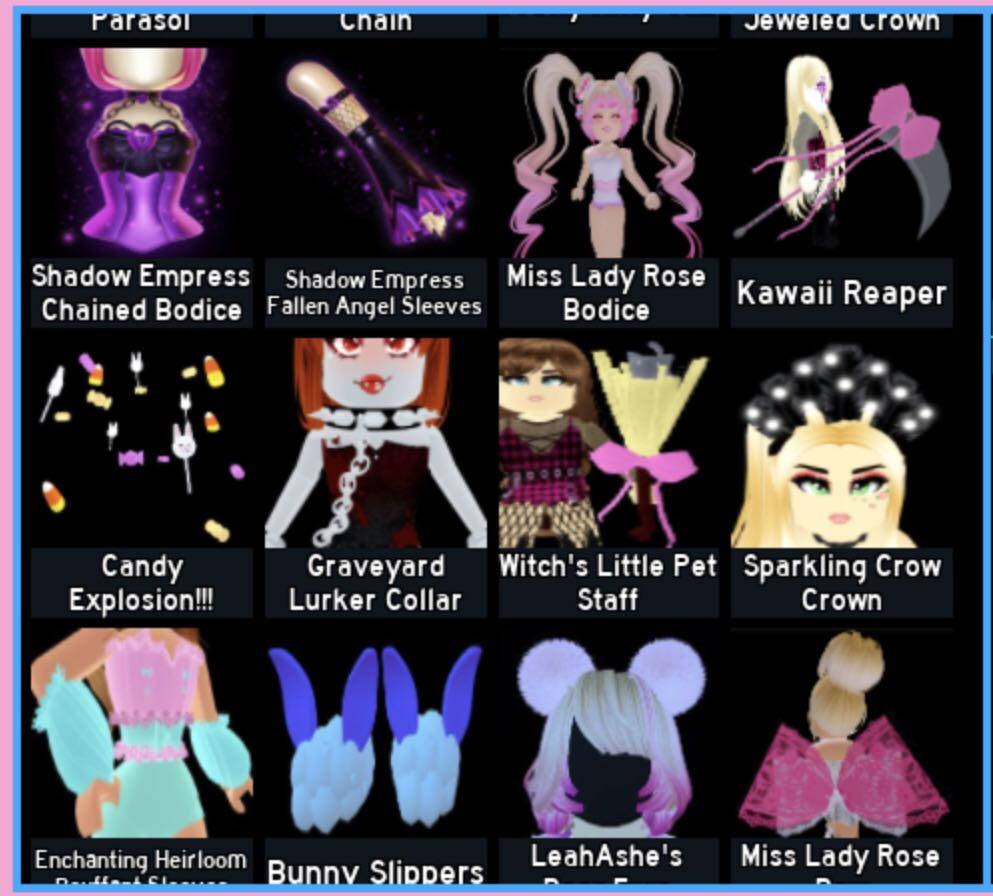 Royale High Items Toys Games Video Gaming In Game Products On Carousell - roblox royale high miss lady rose bodice get 300 robux