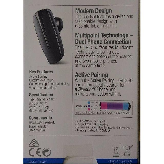 Hm1350 bluetooth headset hot sale