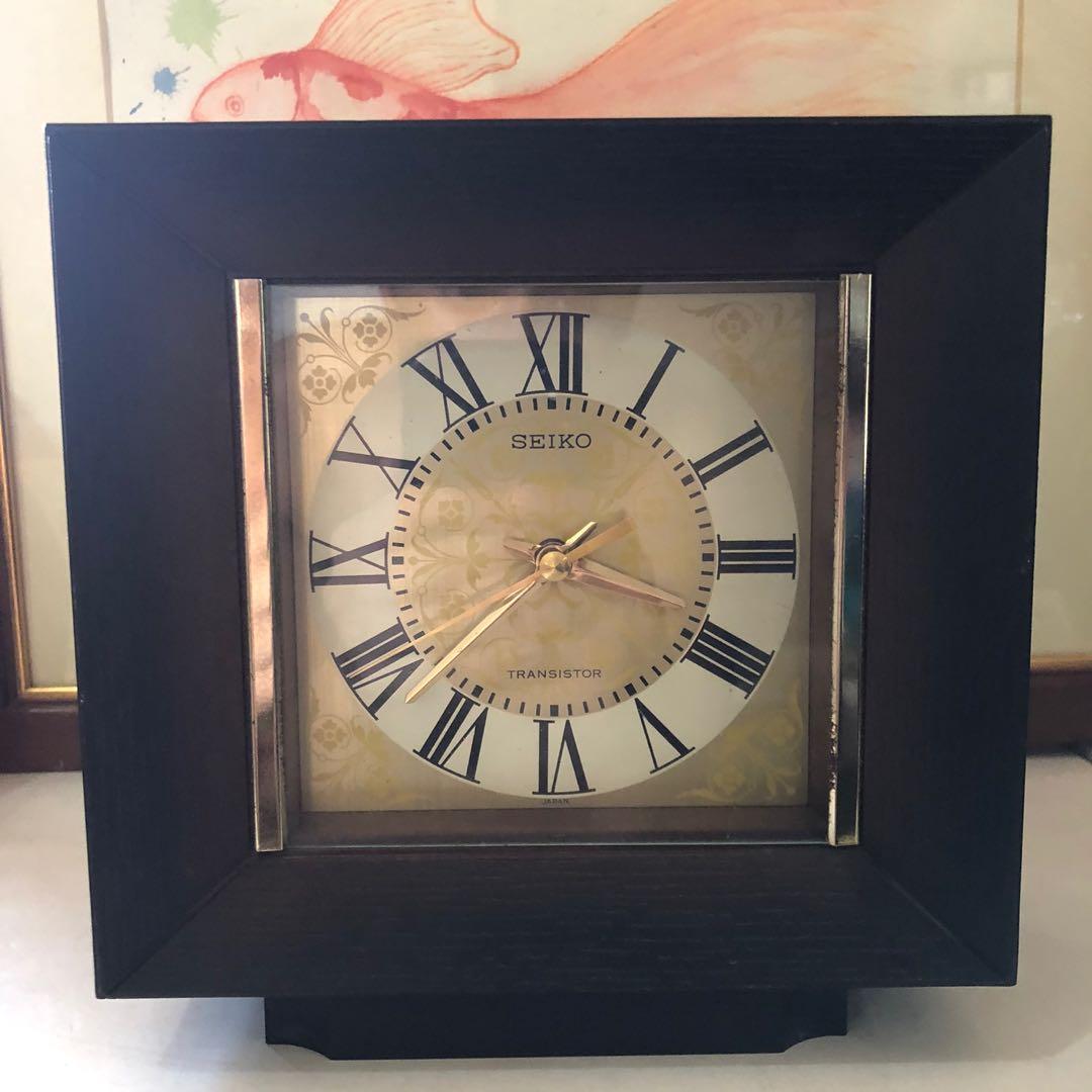 Seiko Transistor Table Clock, Furniture & Home Living, Home Improvement