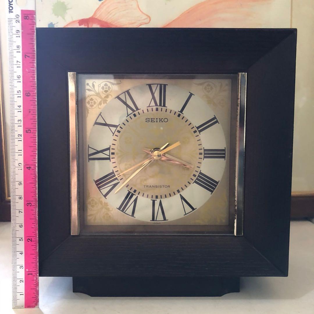 Seiko Transistor Table Clock, Furniture & Home Living, Home Improvement