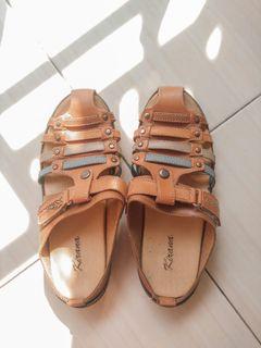 Sendal/Sepatu Sandal Fashion Coklat #agustus2020
