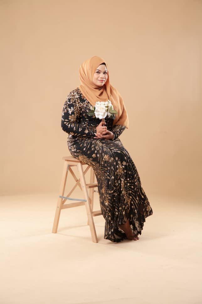 sewa baju dinner plus size