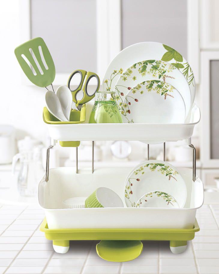 Smart living dish drainer outlet