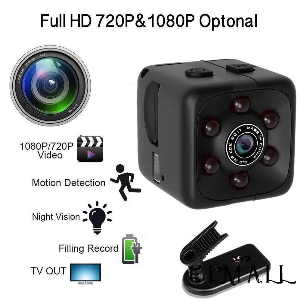 SQ11 Full HD 1080P Mini DV Spy Camera (No WiFi)., Photography, Video