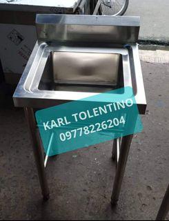 Stainless Portable Sink with Stand (50x50 and 60x60 CM)