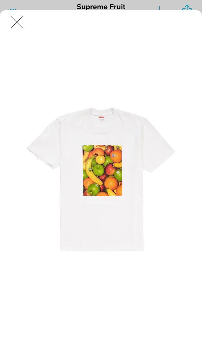 Supreme fruit tee top ss19