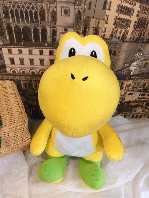 Yellow yoshi plush hotsell